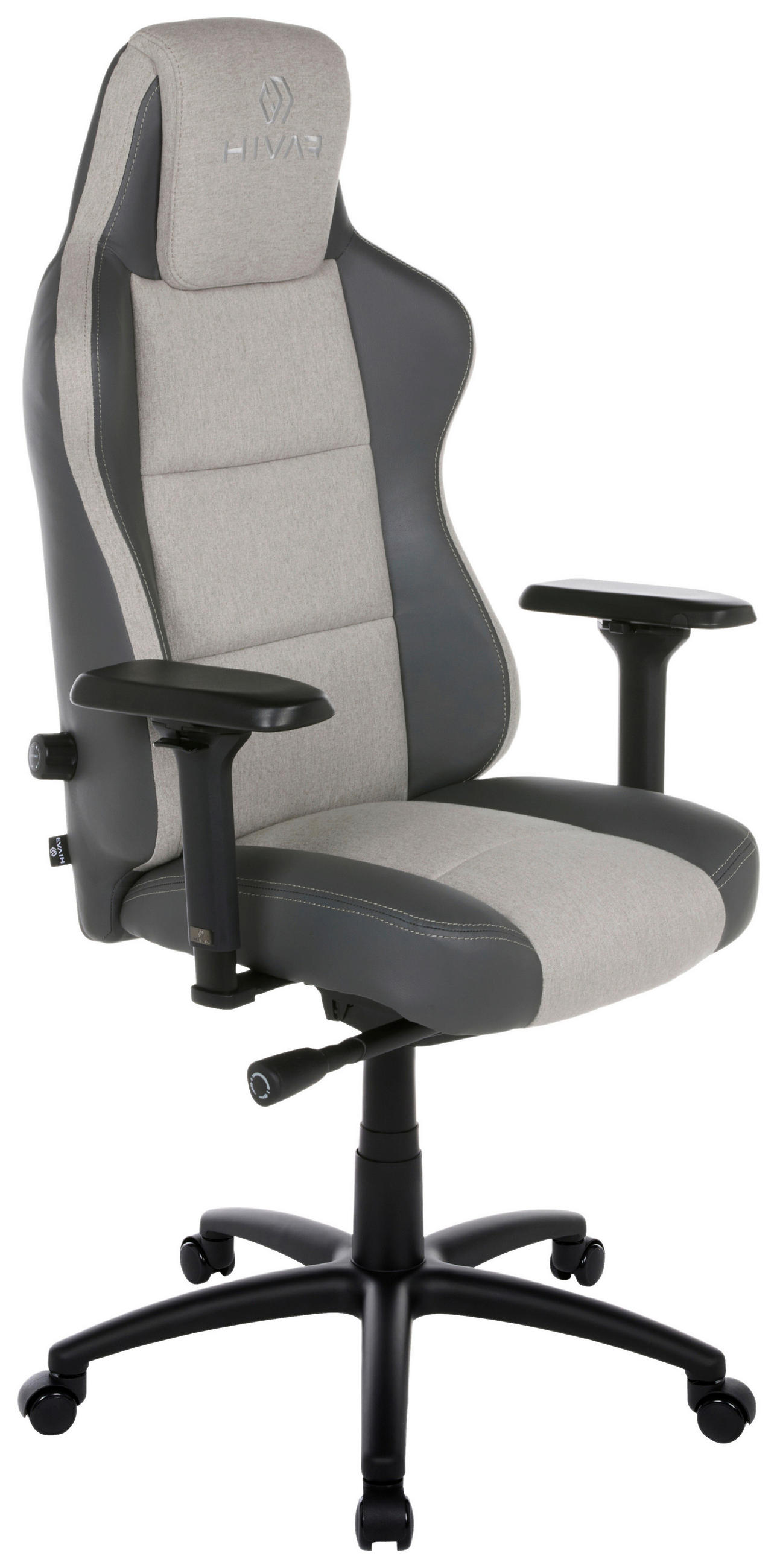 EQLIPSE Cloud Coal Anthrazit, Grau, Schwarz Metall, Textil   - Anthrazit/Schwarz, LIFESTYLE, Textil/Metall (79/142/77cm) - HIVAR