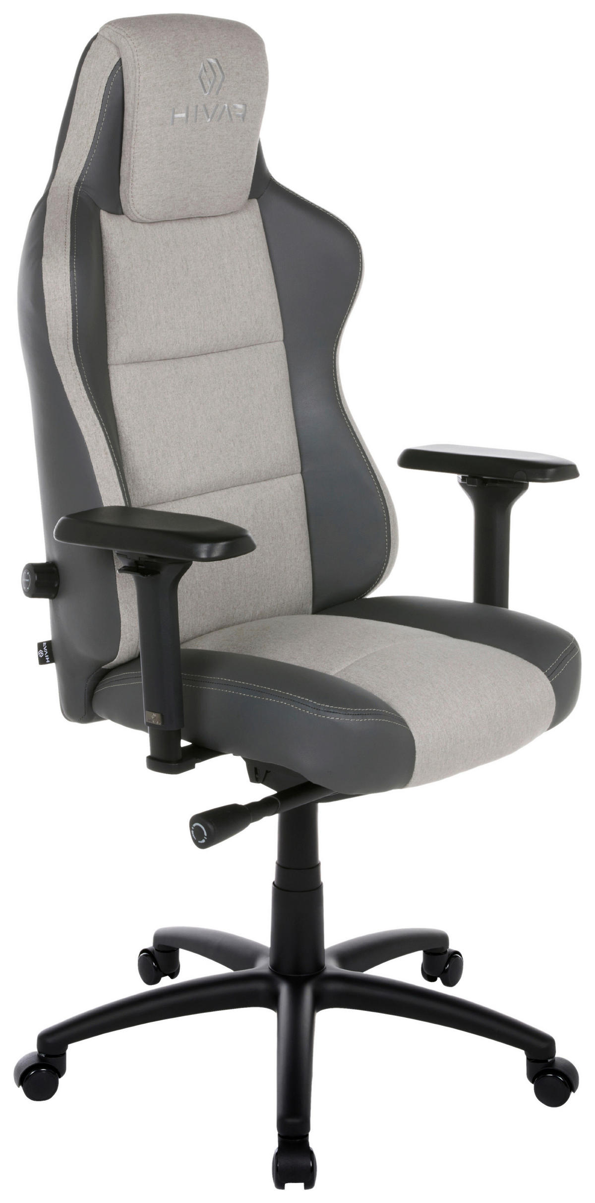 EQLIPSE Cloud Coal Anthrazit, Grau, Schwarz Metall, Textil   - Anthrazit/Schwarz, LIFESTYLE, Textil/Metall (79/142/77cm) - HIVAR