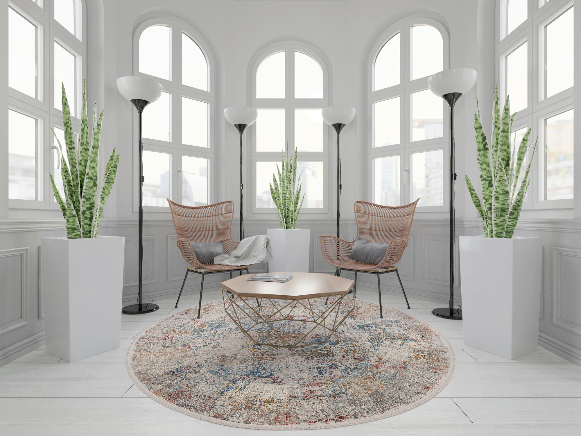 WEBTEPPICH   Multicolor   - Multicolor, Design, Textil (240cm) - Dieter Knoll