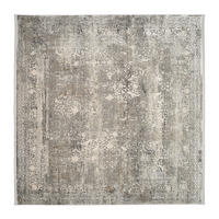 WEBTEPPICH 200/200 cm Avignon Grau, Goldfarben  - Goldfarben/Grau, Design, Textil (200/200cm) - Dieter Knoll