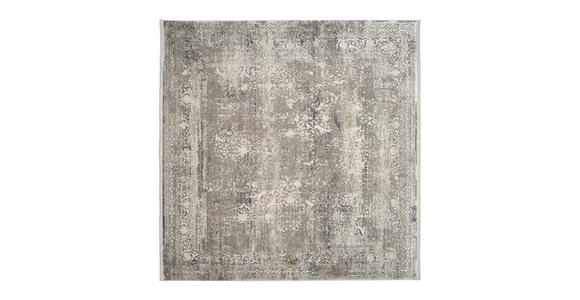 WEBTEPPICH 200/200 cm Avignon Grau, Goldfarben quadratisch  - Goldfarben/Grau, Design, Textil (200/200cm) - Dieter Knoll