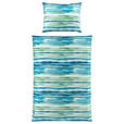 BETTWÄSCHE Satin 160/210 cm  - Blau, KONVENTIONELL, Textil (160/210cm) - Esposa