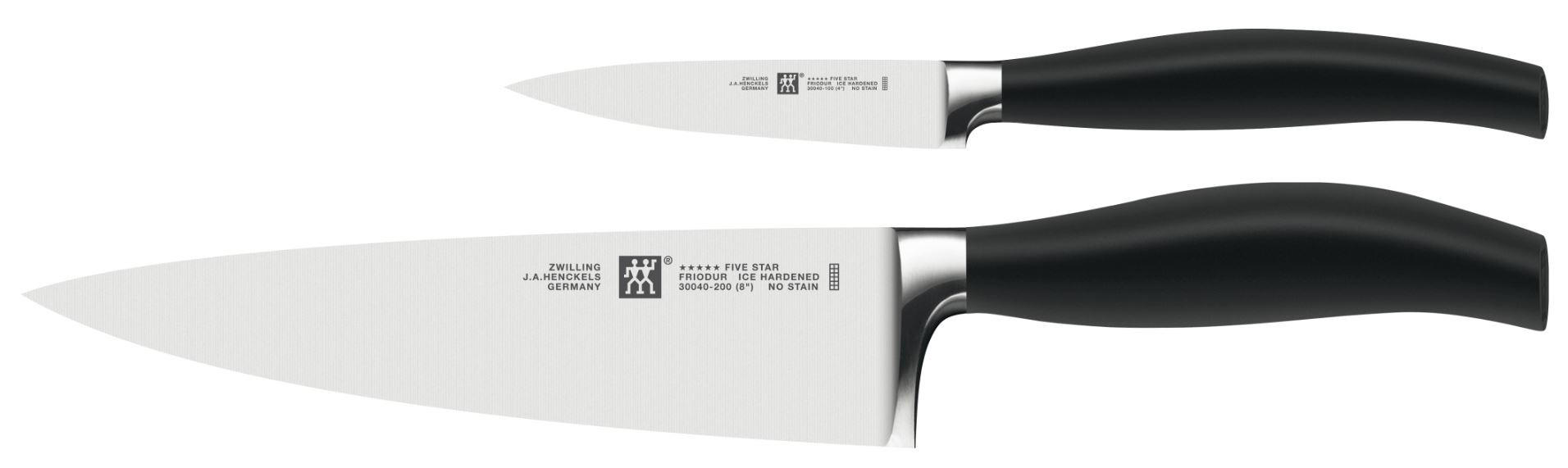 MESSERSET 2-teilig  - Schwarz, Basics, Metall - Zwilling