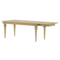 ESSTISCH Creme rechteckig  ausziehbar  - Creme, LIFESTYLE, Holz (182-232/76/90cm) - Livetastic