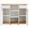 KOMMODE  in 135/99/44 cm  - Graphitfarben/Eiche Artisan, KONVENTIONELL, Holzwerkstoff/Kunststoff (135/99/44cm) - Hom`in