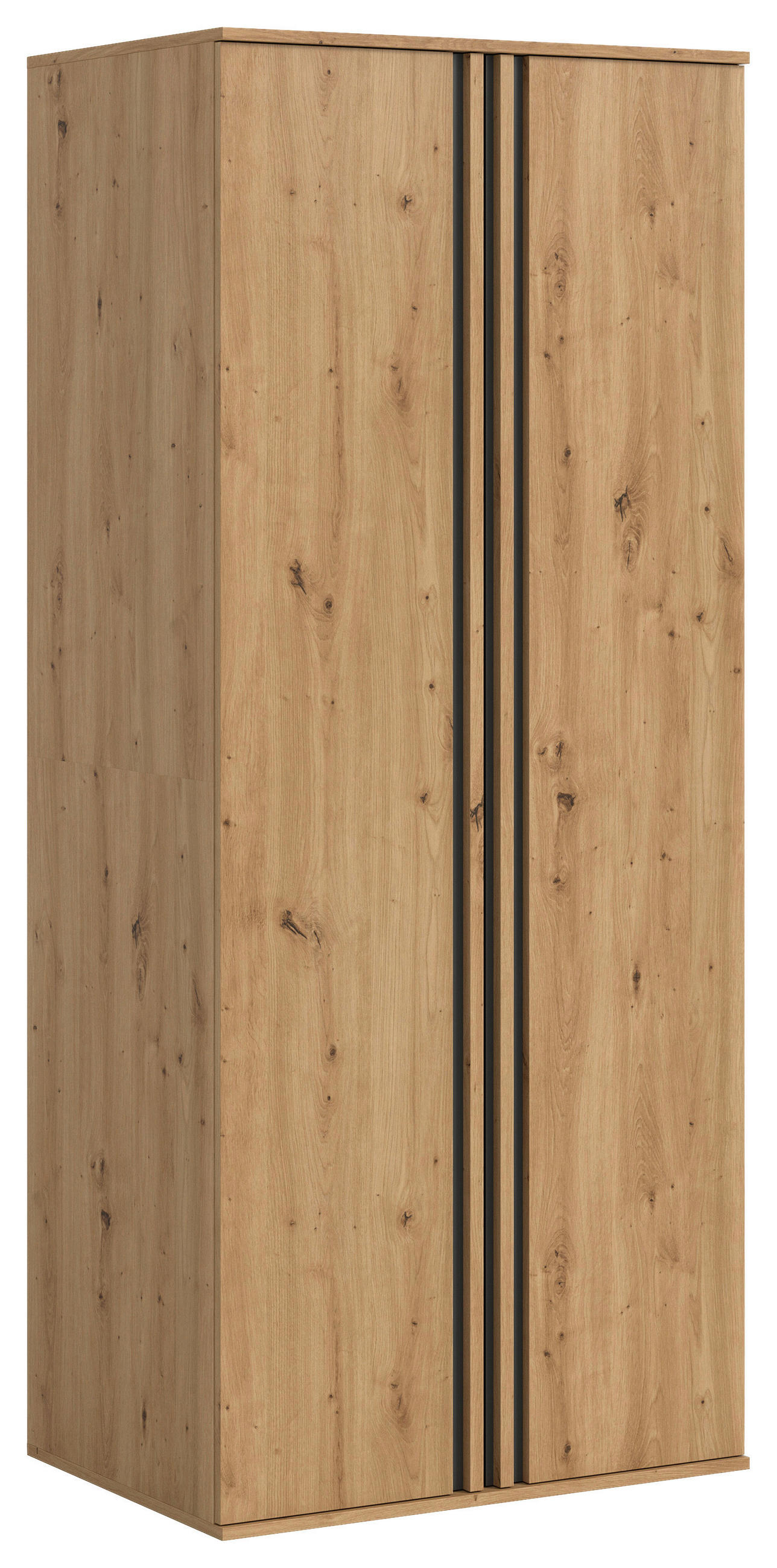 DREHTÜRENSCHRANK 160/190/56 cm,  in Eiche Artisan, 4-türig  - Eiche Artisan, ROMANTIK / LANDHAUS, Holzwerkstoff (160/190/56cm) - Livetastic