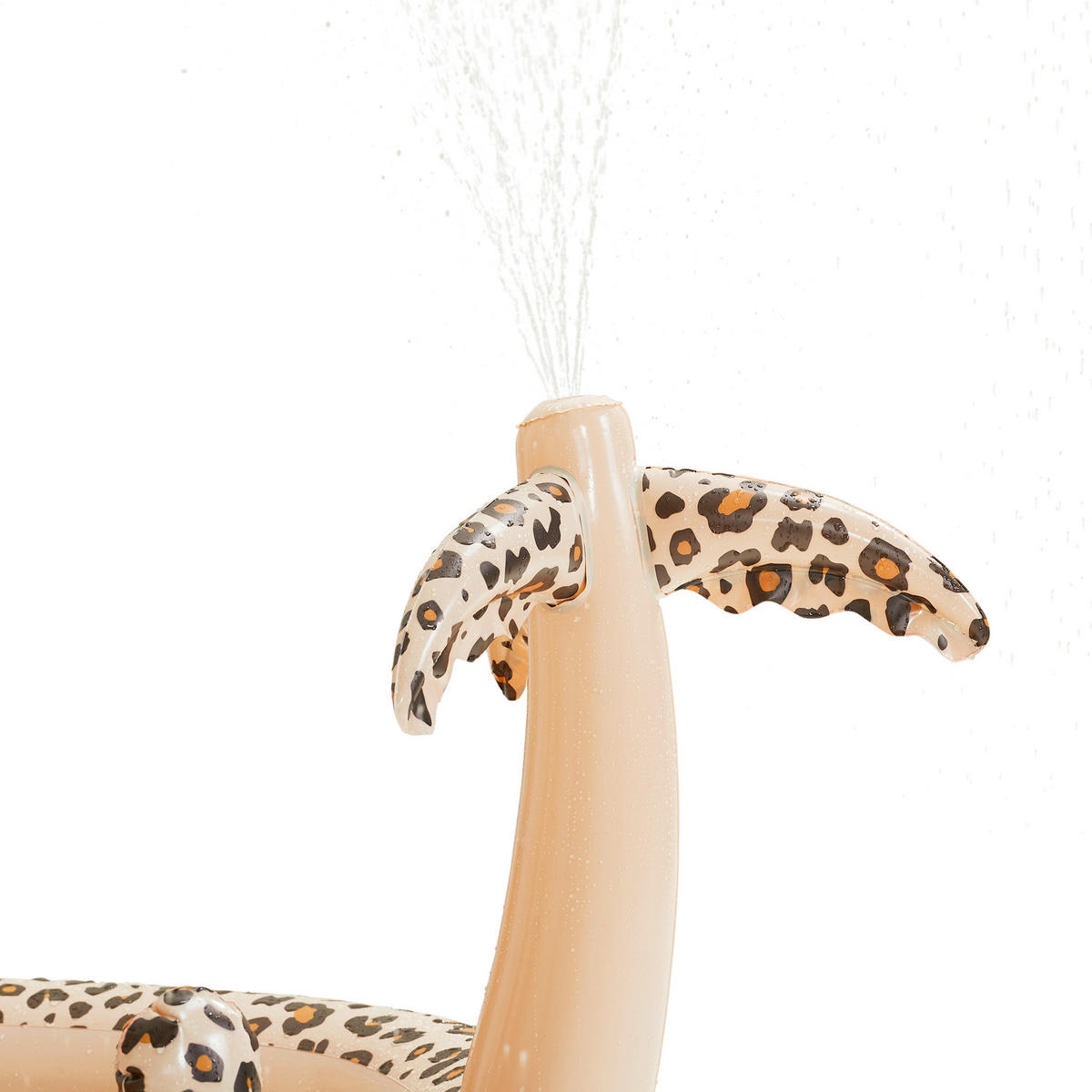 SPIELPOOL Beige Leopard 215/84/156 cm  - Beige, Basics, Kunststoff (215/84/156cm)