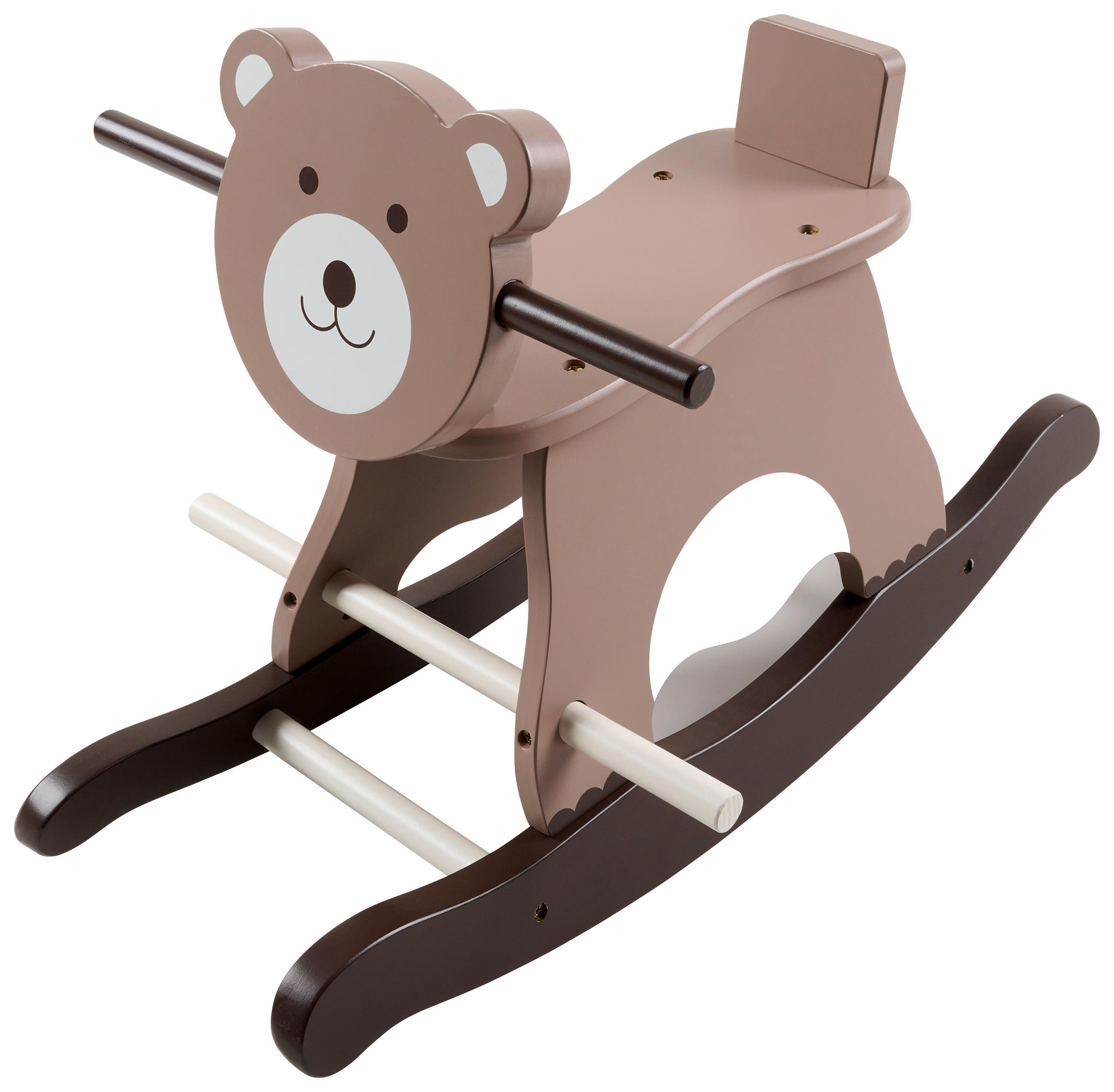 SCHAUKELTIER  - Braun, Trend, Holz (66/36/42cm) - My Baby Lou