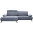 WOHNLANDSCHAFT in Textil Grau - Schwarz/Grau, Design, Textil/Metall (175/270cm) - Carryhome WOHNLANDSCHAFT in Textil Grau - Schwarz/Grau, Design, Textil/Metall (175/270cm) - Carryhome