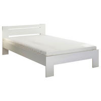 BETT 120/200 cm  in Weiß  - Weiß, KONVENTIONELL, Holzwerkstoff (120/200cm) - Carryhome