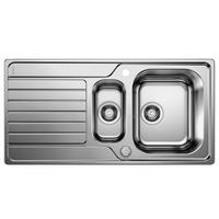 SPÜLE 523379  - Edelstahlfarben, Basics, Metall (100/19/50cm) - Blanco
