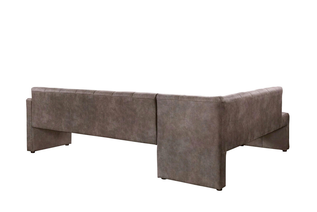 ECKBANK 265/197 cm  in Braun  - Schwarz/Braun, MODERN, Holz/Holzwerkstoff (265/197cm) - Livetastic