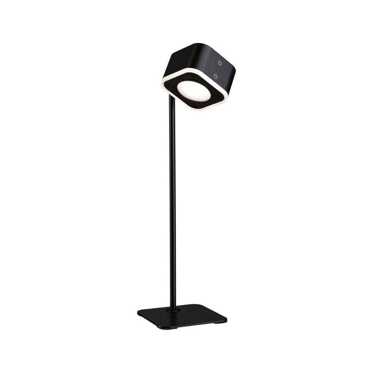 AKKU-TISCHLEUCHTE Varia Magnetic 11/13,8/37,2 cm   - Schwarz, Basics, Kunststoff/Metall (11/13,8/37,2cm) - Paulmann