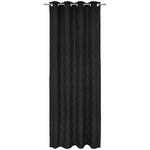 ÖSENVORHANG blickdicht  - Schwarz, Basics, Textil (135/245cm) - Esposa