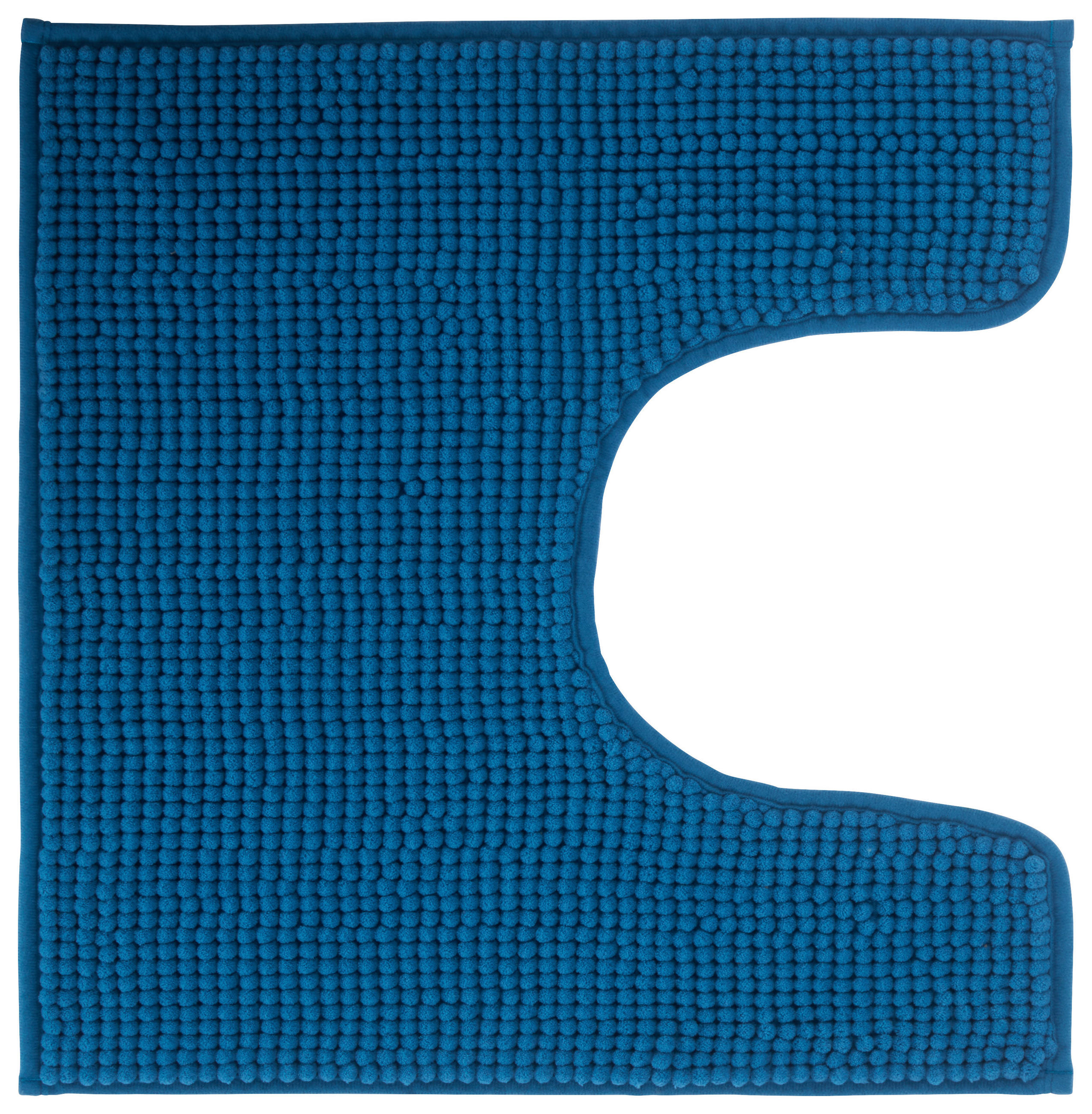 COVORAȘ DE BAIE  50/50 cm  petrol   - petrol, Basics, textil (50/50cm) - Esposa
