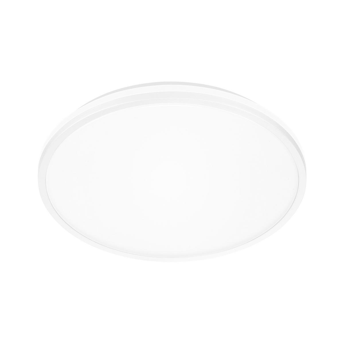 LED-DECKENLEUCHTE Pulap 33/6 cm   - Weiß, Basics, Kunststoff (33/6cm) - Briloner
