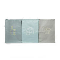 SUSTAV ZA ODVAJANJE OTPADA     - višebojno, Basics, plastika (29/3,5/33cm) - Kikkerland