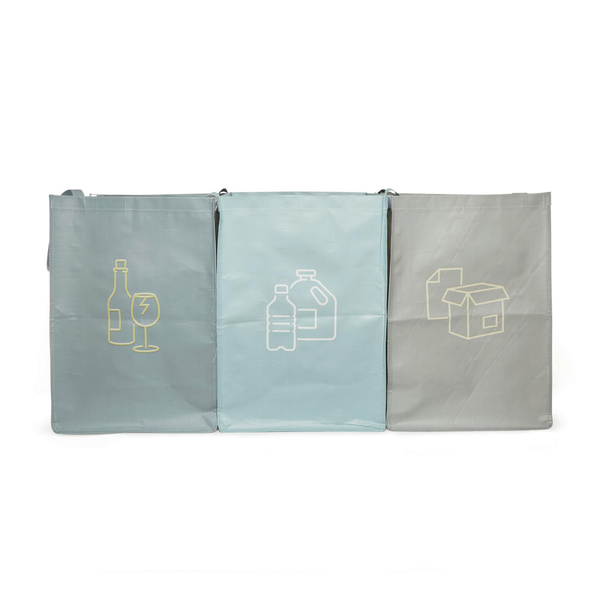 SUSTAV ZA ODVAJANJE OTPADA     - višebojno, Basics, plastika (29/3,5/33cm) - Kikkerland