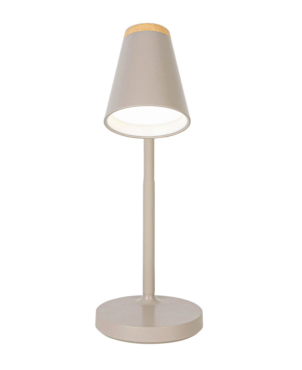 LED SVJETILJKA ZA PISAĆI STOL  - boje hrasta/boje pijeska, Basics, metal/plastika (42/13,2/13,2cm) - Boxxx