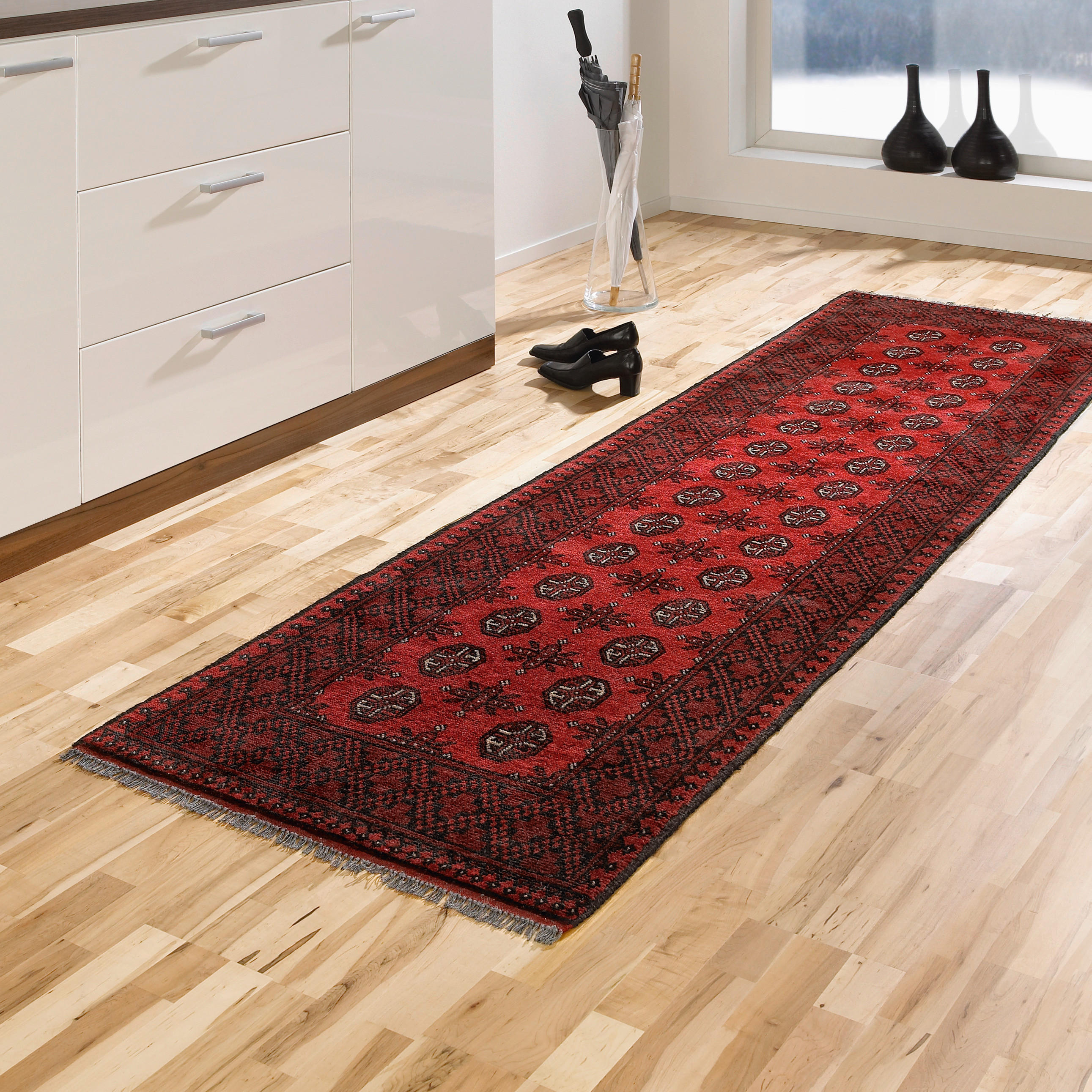ORIENTALISK MATTA 80/250 cm Afghan Classic  - multicolor, Lifestyle (80/250cm) - Cazaris