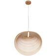 LED-HÄNGELEUCHTE 60/38/163,5 cm  - Eichefarben/Naturfarben, Trend, Holzwerkstoff/Metall (60/38/163,5cm) - Novel