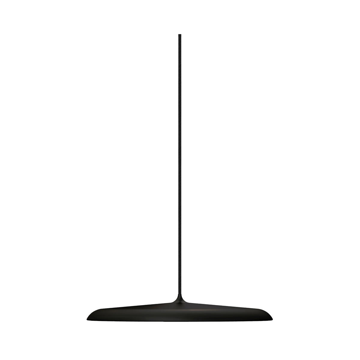 LED-HÄNGELEUCHTE 40/6 cm   - Schwarz, Design, Metall (40/6cm) - Nordlux