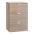 KOMMODE Sonoma Eiche - Alufarben/Sonoma Eiche, Design, Metall (40/61/42cm) - Carryhome KOMMODE Sonoma Eiche - Alufarben/Sonoma Eiche, Design, Metall (40/61/42cm) - Carryhome