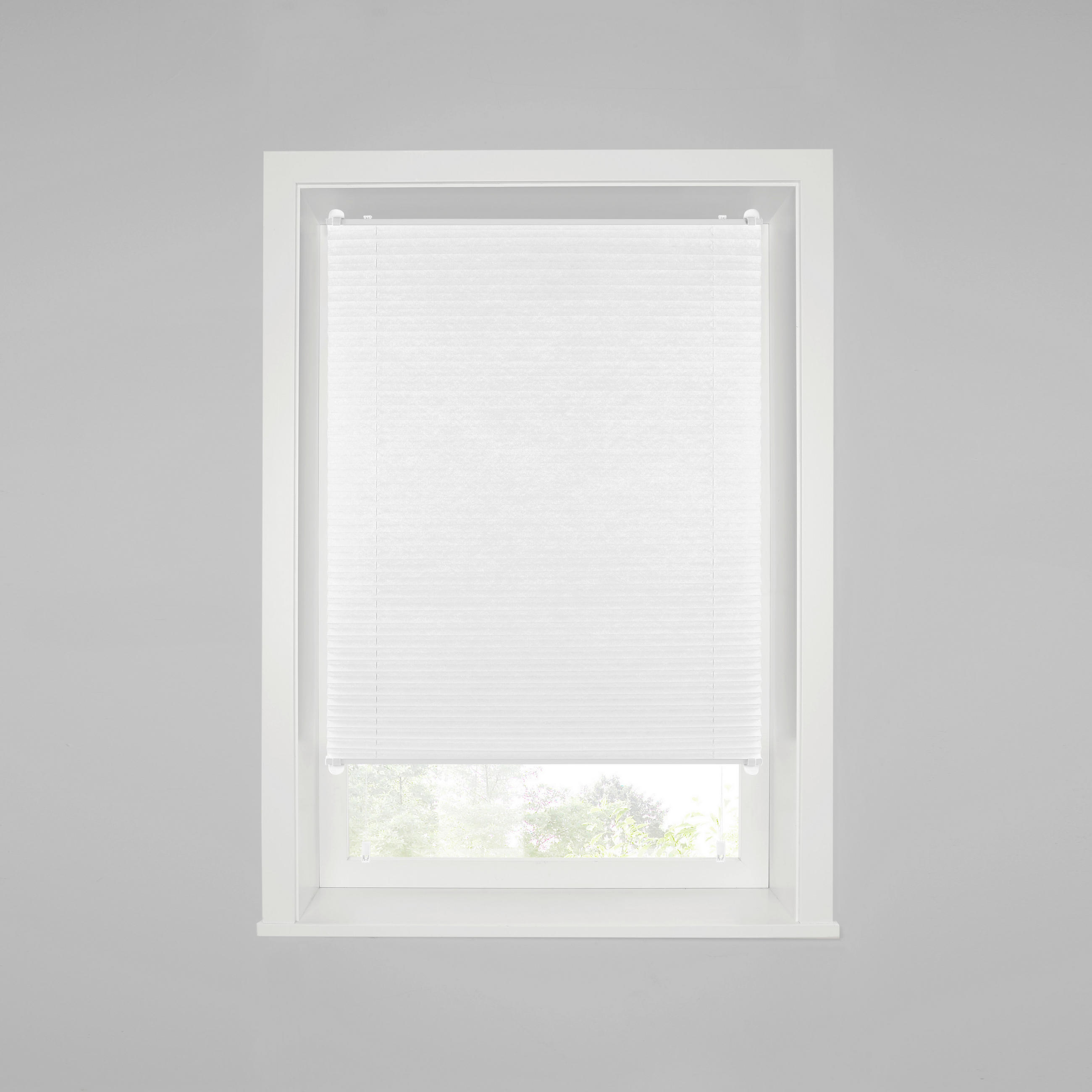 Plissee Luzia Weiß B: 40 Cm Plissee Verspannt