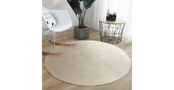 WEBTEPPICH 160 cm Perlmutt - Perlmutt, KONVENTIONELL, Textil (160cm) - Dieter Knoll
