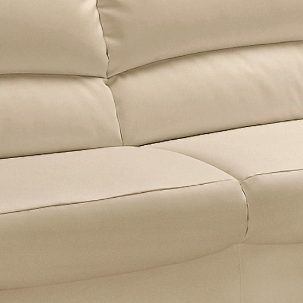 Thumbnail - Mid.you 3-Sitzer-Sofa, Beige, Textil, 182x90x90 cm, Made in EU, Typenauswahl, Stoffauswahl, Rücken echt, Wohnzimmer, Sof...