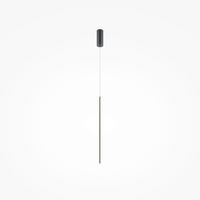 PENDELLEUCHTE 1,7/80 cm    - Schwarz, Modern, Metall (1,7/80cm) - MAYTONI