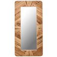 WANDSPIEGEL 61/121,5/4 cm    in rechteckig  - Naturfarben, LIFESTYLE, Glas/Holz (61/121,5/4cm) - Landscape