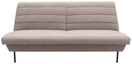 2-SITZER-SOFA Braun, Beige  - Beige/Schwarz, Design, Textil/Metall (185/92/103cm) - LOOKS by W.Joop