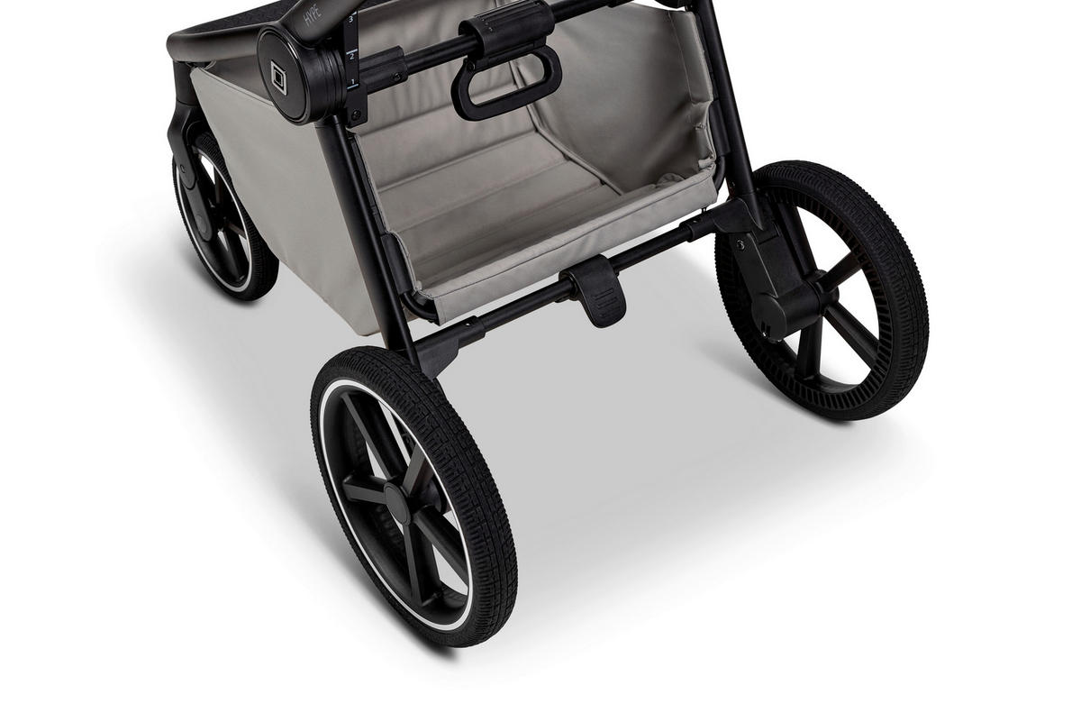 BUGGY Hype  - Blaugrau/Schwarz, Basics, Textil (96/57/114cm) - Moon