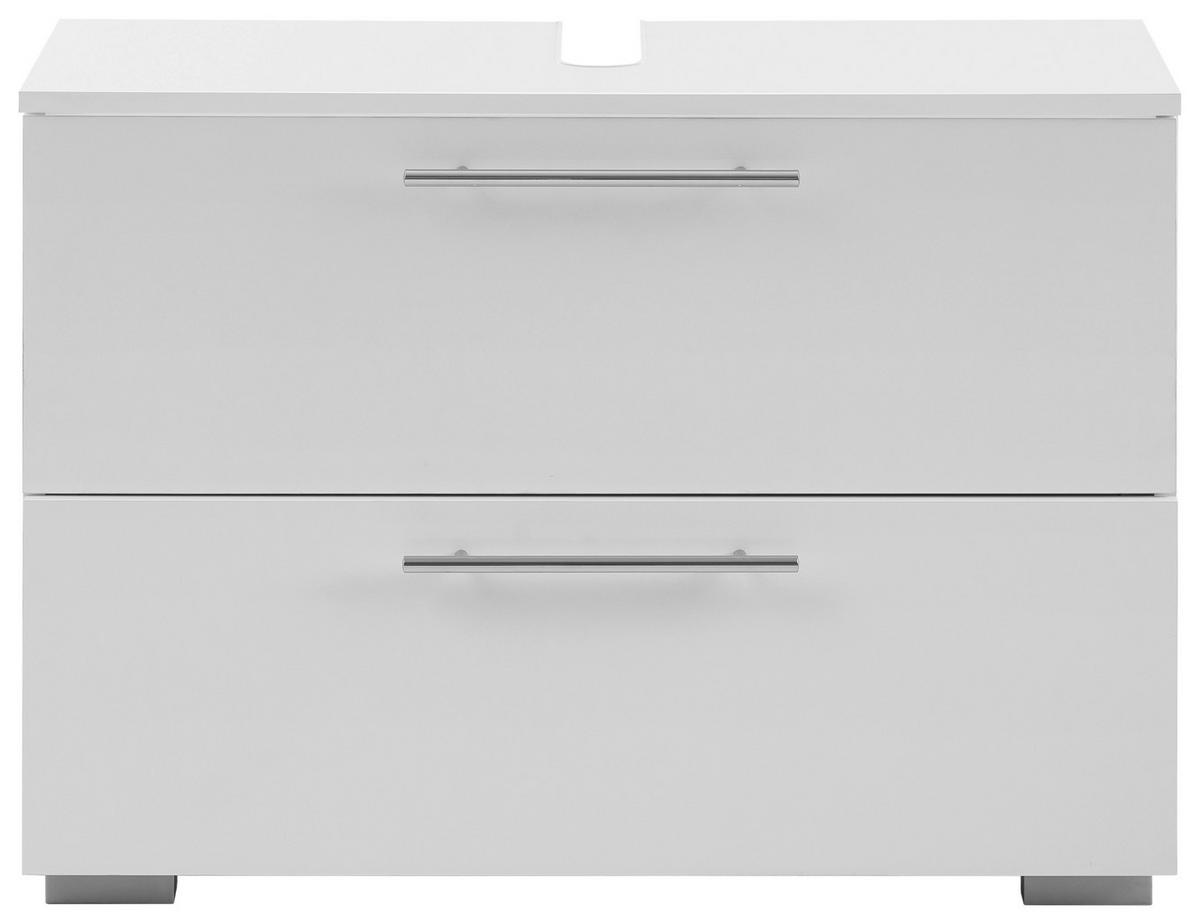 WASCHBECKENUNTERSCHRANK 80,2/59,1/35 cm  - Chromfarben/Silberfarben, KONVENTIONELL, Holzwerkstoff/Metall (80,2/59,1/35cm) - MID.YOU