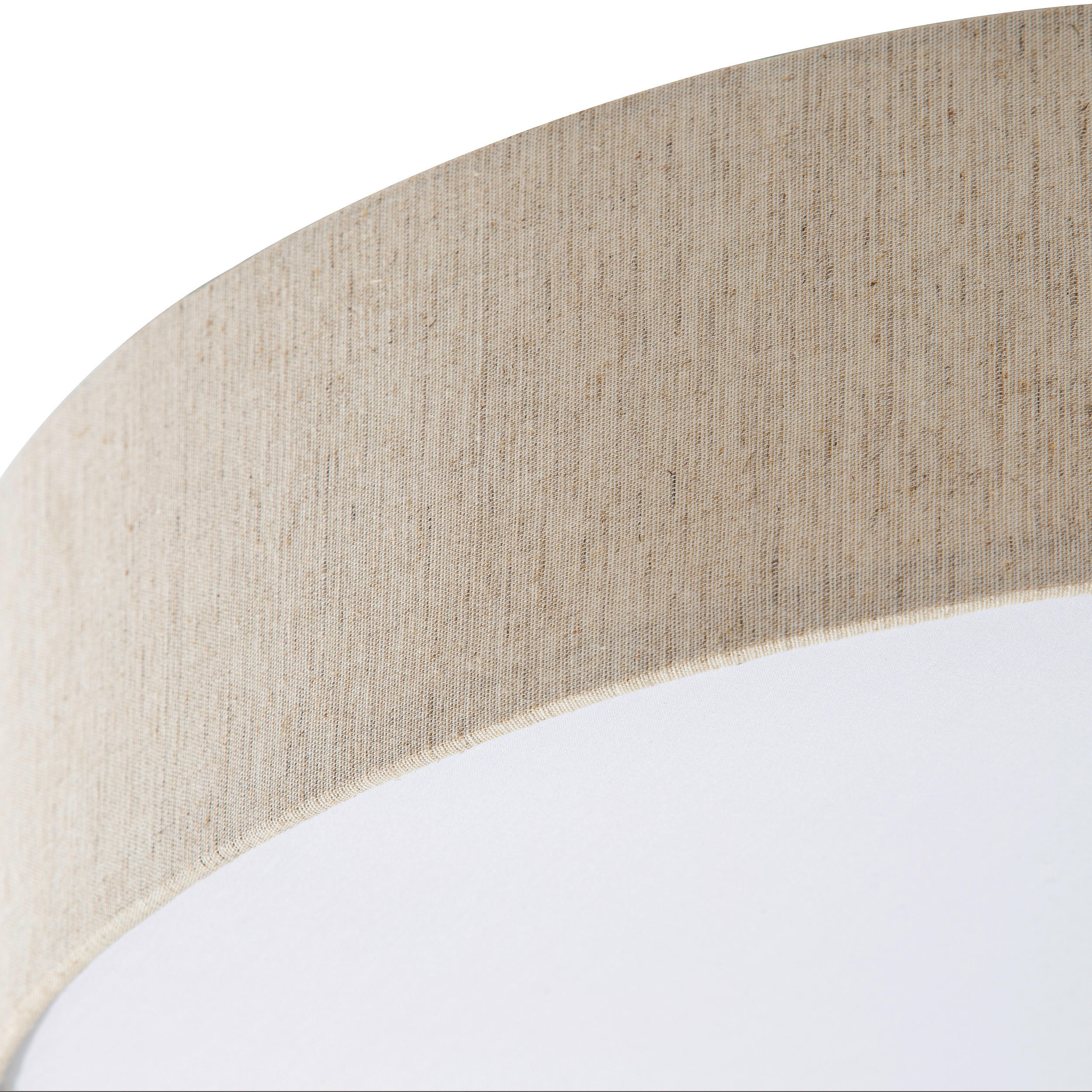Globo Led-Deckenleuchte Conny Beige, Weiß 50x18x50 cm