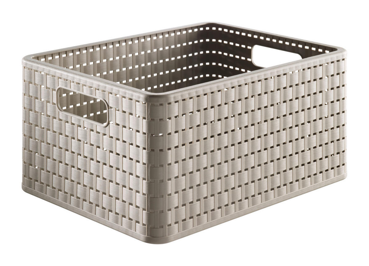 BOXDECKEL - Cappuccino, Basics, Kunststoff (28,4/18,9/0,13cm) - Rotho