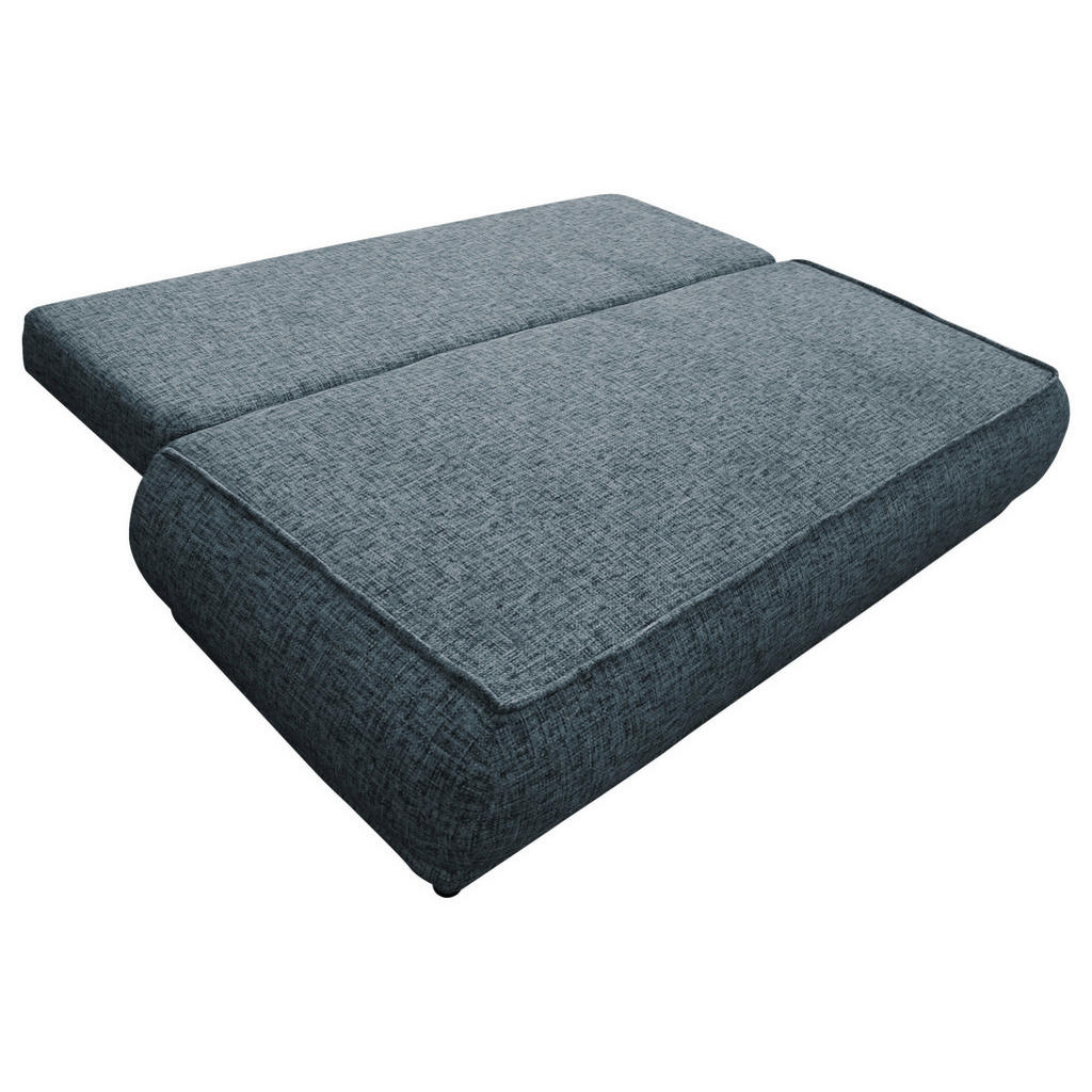 Thumbnail - Mid.you Schlafsofa Paros, Blau, Textil, 2-Sitzer, Füllung: Schaumstoff, 214x96x105 cm, Made in EU, Bettkasten erhältlich...