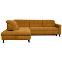 SAROKKANAPÉ textil sárga  - sárga/fekete, Design, textil/fa (216/297cm) - Xora