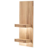 NÁSTĚNNÝ REGÁL, trámový dub, barvy dubu, 50/115/25 cm - barvy dubu, Design, dřevo/kompozitní dřevo (50/115/25cm) - Livetastic
