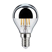 LED-LEUCHTMITTEL   E14 4,8W W 440 lm  - Klar/Silberfarben, Basics, Glas (7,8cm) - Paulmann