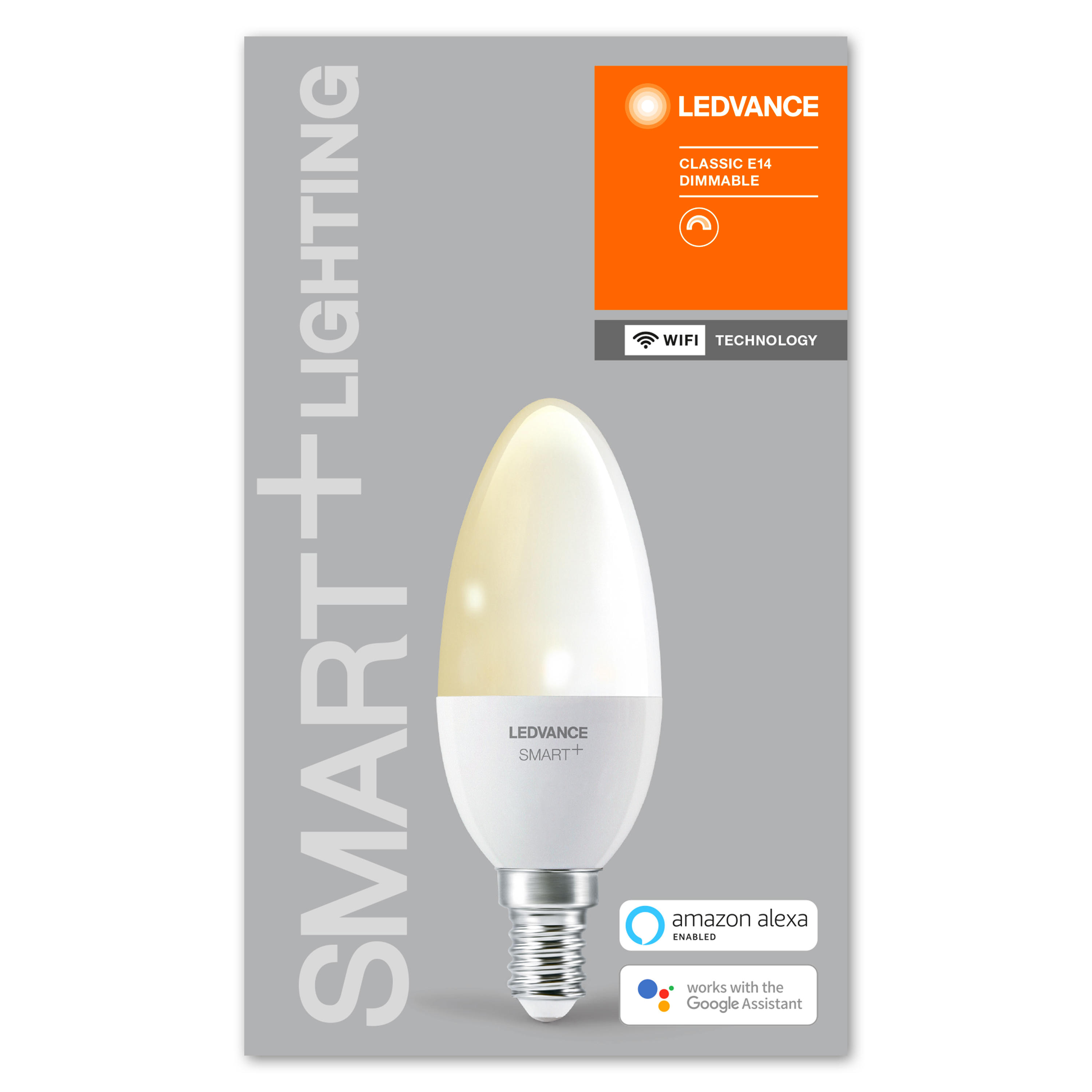 LED-LEUCHTMITTEL Smart+ Wifi Classic Dimmable E14  - Weiß, Basics, Glas/Kunststoff (3,8/10,7cm) - Ledvance
