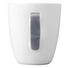 KAFFEEBECHER - Weiß/Grau, Basics, Keramik (0,40l) - Seltmann Weiden