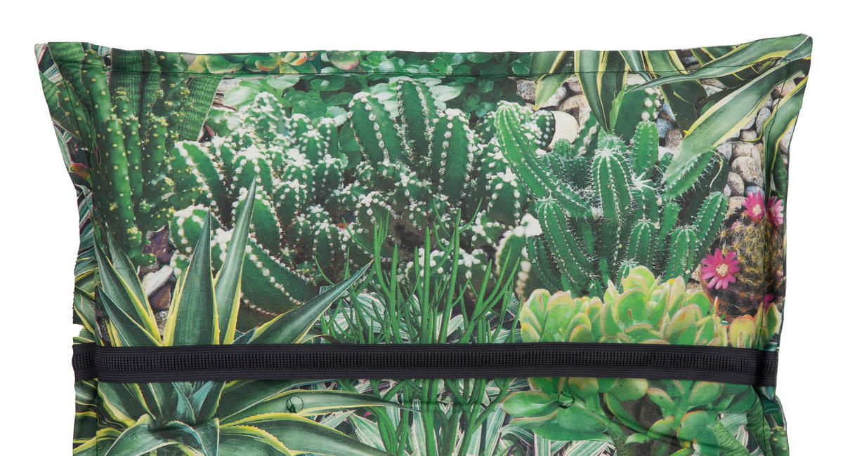 PODLOŽKA NA LEHÁTKO, 191/58/8 cm - zelená, Basics, textil (191/58/8cm) - Gardenson