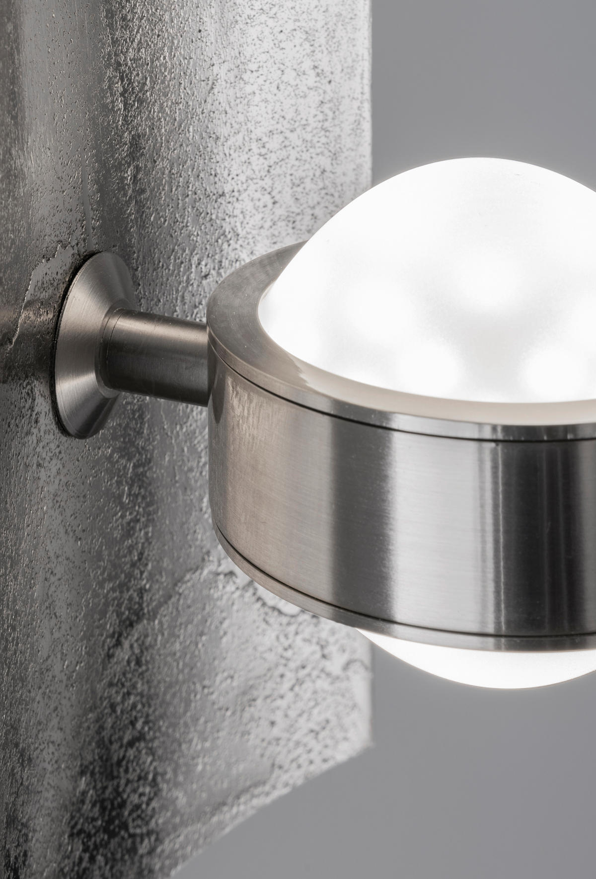 LED-WANDLEUCHTE Bondy   - Nickelfarben, Design, Metall (21/16/16,5cm) - Fischer & Honsel