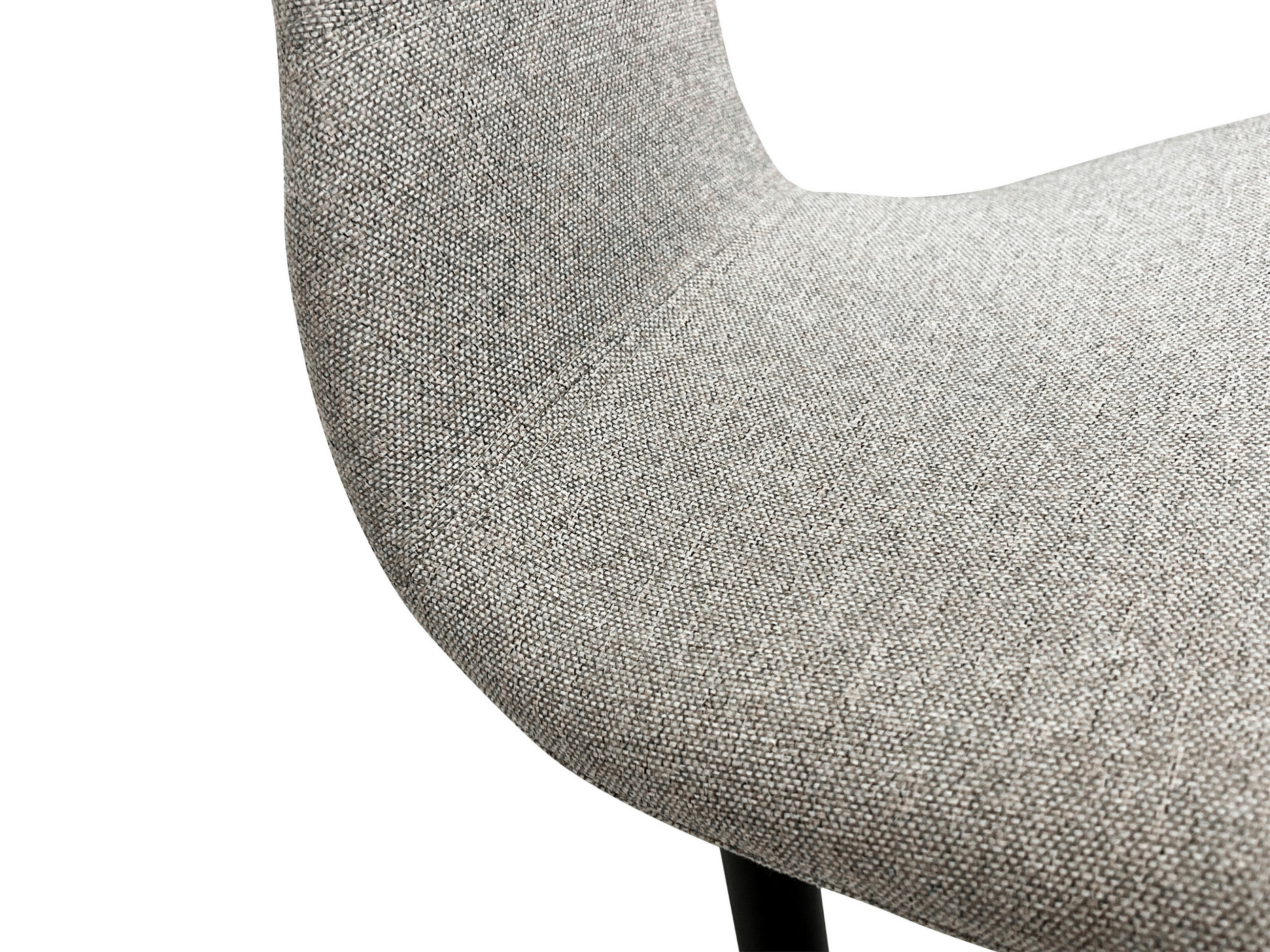 ŽIDLE S PODRUČKAMI, ocel, tkaná látka, světle šedá - černá/světle šedá, Design, kov/textil (52/77/50,5cm) - Boxxx