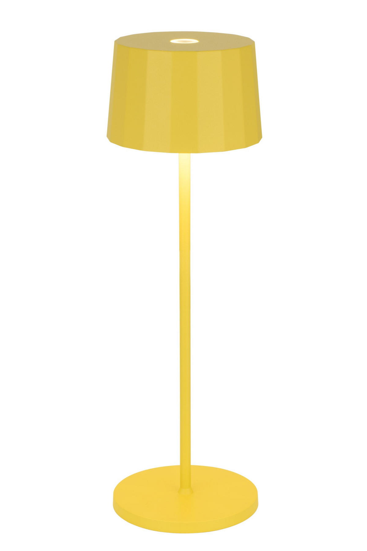 LED-TISCHLEUCHTE 11/35 cm   - Gelb, Basics, Kunststoff/Metall (11/35cm) - Dieter Knoll