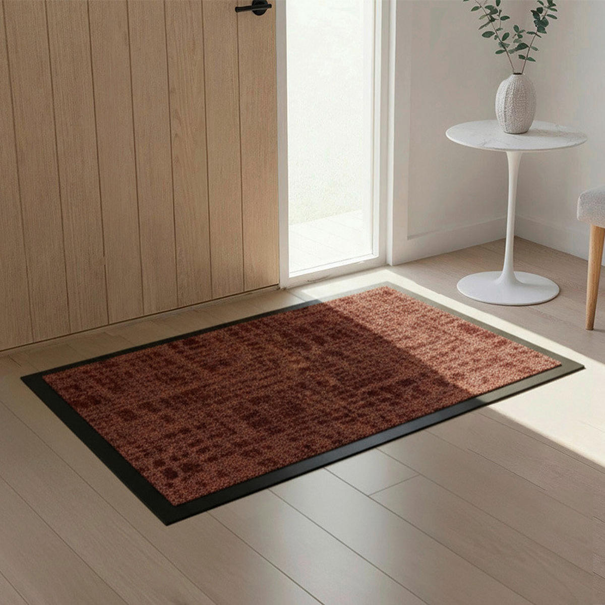 LÁBTÖRLŐ  - terrakotta, Basics, műanyag (80/0,7/120cm)