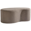 HOCKER in Textil, Holzwerkstoff Hellbraun  - Hellbraun, Design, Holzwerkstoff/Textil (93/37/49cm) - MID.YOU