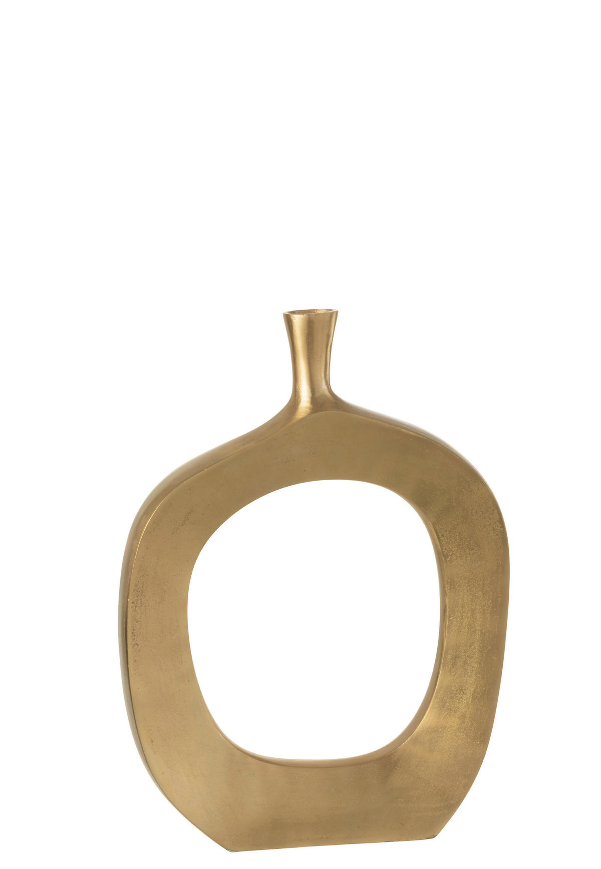 DEKOVASE  - Goldfarben, Basics, Metall (40/10/54,5cm) - Ambia Home
